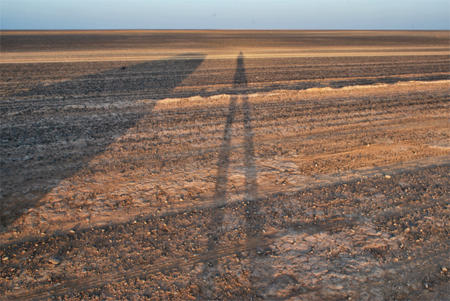 nel deserto giordano